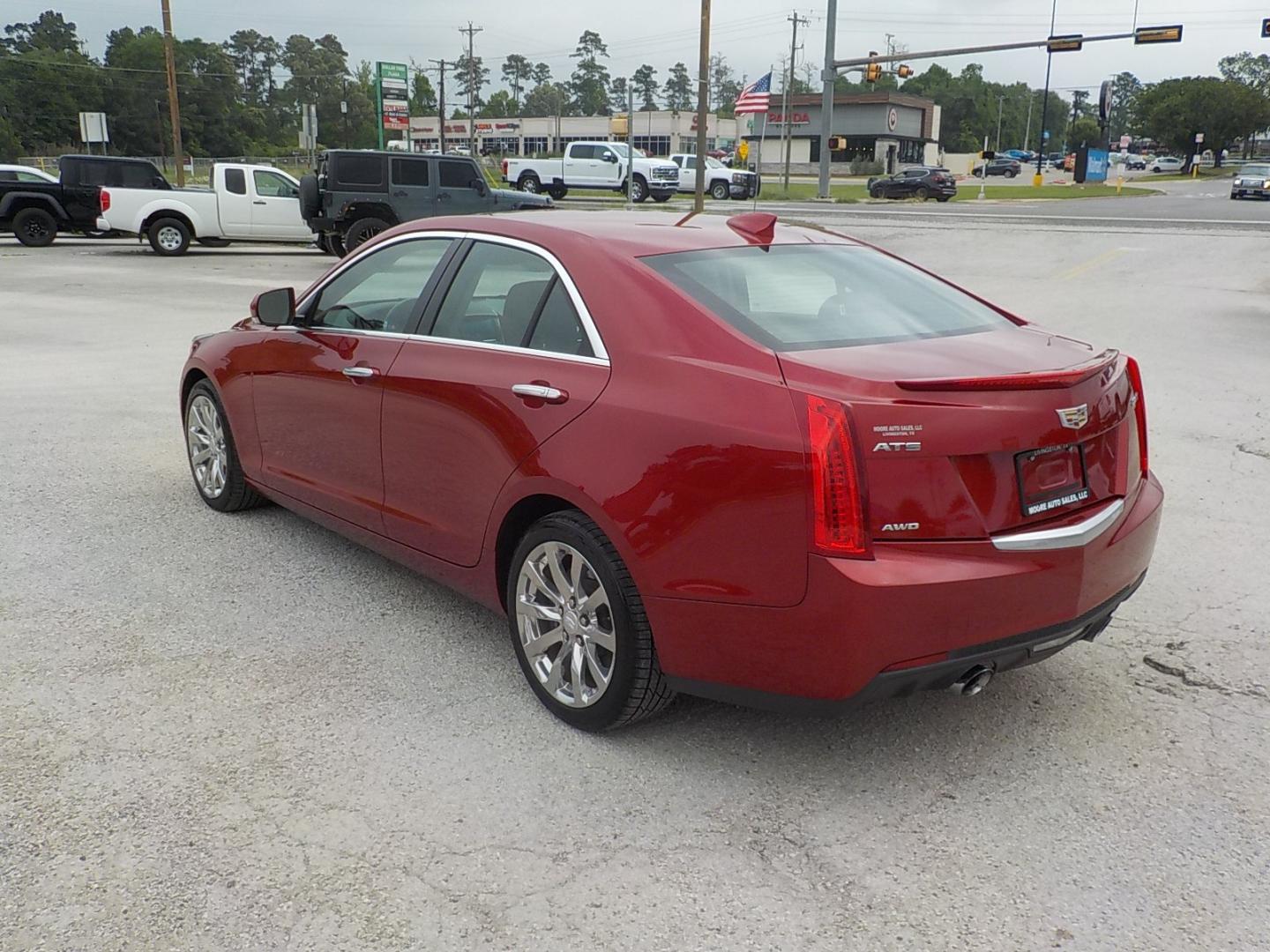 2017 Red /Black Cadillac ATS (1G6AH5RX7H0) , located at 1617 W Church Street, Livingston, TX, 77351, (936) 327-3600, 30.710995, -94.951157 - WOW!! LOW LOW MILES!! Come check it out! - Photo#5